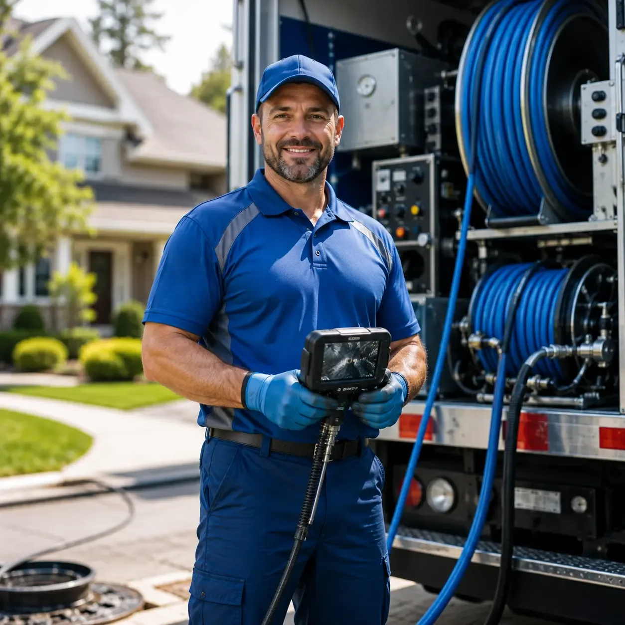 Local outdoor drain cleaning specialists in Marcellus, MI